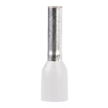   Schneider Electric DZ5CE005L12 Érvéghüvely 0,5 mm2 NFC 10x100db blisteres kiszerelésben fehér L=16,8mm
