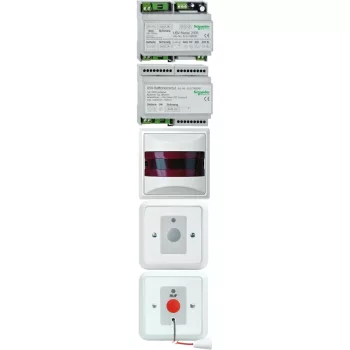   Schneider ELG740224 ELSO Mozgássérült WC szett, szünetmentes ellátással, fehér JOY