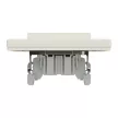 Schneider Electric Asfora EPH0100123 egypólusú kapcsoló (101), bézs burkolattal, kerettel, süllyesztett 10A 250V ( EPH0100123 ).
