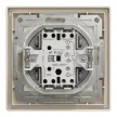 Schneider Electric Asfora EPH0100223 vízmentes egypólusú kapcsoló (101), bézs burkolattal, kerettel, süllyesztett, vízmentes (IP44) 10A 250V ( EPH0100223 ).