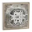 Schneider Electric Asfora EPH0100223 vízmentes egypólusú kapcsoló (101), bézs burkolattal, kerettel, süllyesztett, vízmentes (IP44) 10A 250V ( EPH0100223 ).