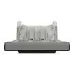Schneider Electric Asfora EPH0100271 vízmentes egypólusú kapcsoló (101), antracit burkolattal, kerettel, süllyesztett, vízmentes (IP44) 10A 250V ( EPH0100271 ).
