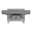 Schneider Electric Asfora EPH0100271 vízmentes egypólusú kapcsoló (101), antracit burkolattal, kerettel, süllyesztett, vízmentes (IP44) 10A 250V ( EPH0100271 ).