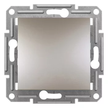  Schneider Electric Asfora EPH0200369 kétpólusú kapcsoló (102), bronz burkolattal. keret nélkül, süllyesztett 10A 250V ( EPH0200369 ).