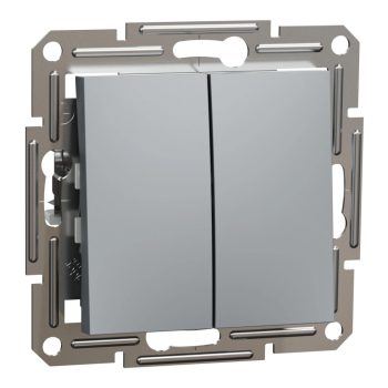   Schneider Electric Asfora EPH0300162 csillárkapcsoló (105), acél burkolattal. keret nélkül, süllyesztett 10A 250V ( EPH0300162 ).