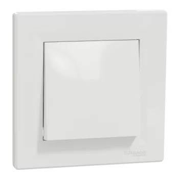   Schneider Electric Asfora EPH0400121 váltókapcsoló (106), fehér burkolattal, kerettel, süllyesztett, 10A 250V ( EPH0400121 ).