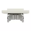 Schneider Electric Asfora EPH0400123 váltókapcsoló (106), bézs burkolattal, kerettel, süllyesztett, 10A 250V ( EPH0400123 ).