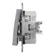 Schneider Asfora EPH0400162 váltókapcsoló acél