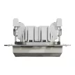Schneider Electric Asfora EPH0400169 váltókapcsoló (106), bronz burkolattal. keret nélkül, süllyesztett, szimbólummal 10A 250V ( EPH0400169 ).