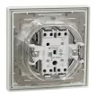 Schneider Electric Asfora EPH0400421 vízmentes váltókapcsoló (106), fehér burkolattal, kerettel, süllyesztett, vízmentes (IP44) 10A 250V ( EPH0400421 ).