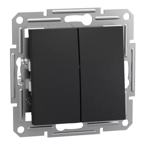 Schneider Asfora EPH0600171 kettős váltókapcsoló antracit