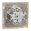 Schneider Asfora EPH0700123 egypólusú nyomó bézs