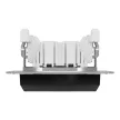 Schneider Electric Asfora EPH0700171 egypólusú nyomó (N101), antracit burkolattal. keret nélkül, süllyesztett 10A 250V ( EPH0700171 ).