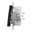 Schneider Electric Asfora EPH0700171 egypólusú nyomó (N101), antracit burkolattal. keret nélkül, süllyesztett 10A 250V ( EPH0700171 ).