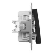 Schneider Electric Asfora EPH0700171 egypólusú nyomó (N101), antracit burkolattal. keret nélkül, süllyesztett 10A 250V ( EPH0700171 ).