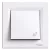 Schneider Electric Asfora EPH0800121 egypólusú nyomó (N101), fehér burkolattal, kerettel, süllyesztett, csengőjellel 10A 250V ( EPH0800121 ).