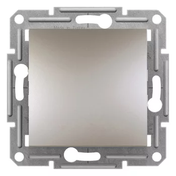   Schneider Electric Asfora EPH0800369 egypólusú nyomó (N101), bronz burkolattal. keret nélkül, süllyesztett 10A 250V ( EPH0800369 ).
