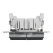 Schneider Electric Asfora EPH1100162 Kettős nyomó, acél burkolattal. keret nélkül, süllyesztett 10A 250V ( EPH1100162 ).