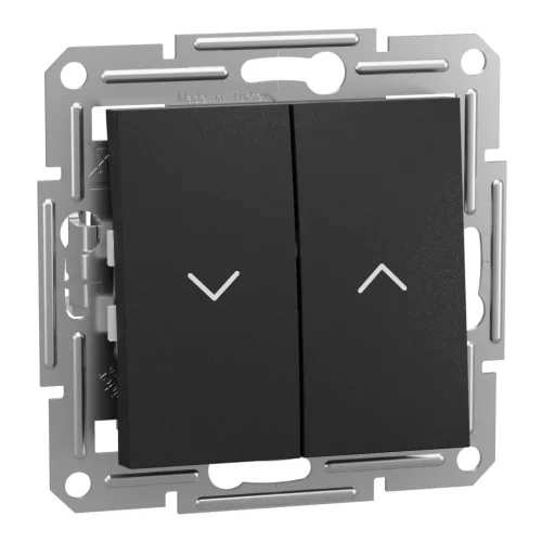 Schneider Electric Asfora EPH1300171 Redőnynyomó, antracit burkolattal. keret nélkül, süllyesztett 10A 250V ( EPH1300171 ).