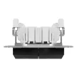 Schneider Electric Asfora EPH1300171 Redőnynyomó, antracit burkolattal. keret nélkül, süllyesztett 10A 250V ( EPH1300171 ).