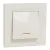 Schneider Electric Asfora EPH1400123 egypólusú kapcsoló (101), bézs burkolattal, kerettel, süllyesztett, piros jelzőfénnyel 10A 250V ( EPH1400123 ).