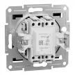 Schneider Electric Asfora EPH1500171 váltókapcsoló (106), antracit burkolattal. keret nélkül, süllyesztettszimbólummal, piros jelzőfénnyel 10A 250V ( EPH1500171 ).
