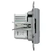 Schneider Asfora EPH2700562 USB töltő acél