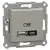 Schneider Electric Asfora EPH2700569 USB dupla töltő (3 A - 21 W), A+C típusú csatlakozókkal, bronz burkolattal, keret nélkül, süllyesztett
