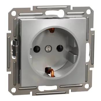 Schneider Asfora EPH2900161 csatlakozóaljzat alumínium