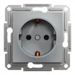 Schneider Electric Asfora EPH2900162 földelt csatlakozóaljzat (dugalj), 2P+F, acél burkolattal. keret nélkül, süllyesztett, 16A 250V ( EPH2900162 ).