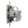Schneider Electric Asfora EPH2900169 földelt csatlakozóaljzat (dugalj), 2P+F, bronz burkolattal. keret nélkül, süllyesztett, 16A 250V ( EPH2900169 ).