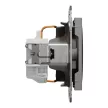 Schneider Asfora EPH2900171 csatlakozóaljzat antracit