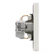 Schneider Electric Asfora EPH2900223 földelt csatlakozóaljzat (dugalj), gyermekvédelemmel, 2P+F, bézs burkolattal, kerettel, süllyesztett, 16A 250V ( EPH2900223 ).