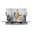 Schneider Electric Asfora EPH2900261 földelt csatlakozóaljzat (dugalj), gyermekvédelemmel, 2P+F, aluminium burkolattal. keret nélkül, süllyesztett, 16A 250V ( EPH2900261 ).