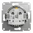 Schneider Electric Asfora EPH2900261 földelt csatlakozóaljzat (dugalj), gyermekvédelemmel, 2P+F, aluminium burkolattal. keret nélkül, süllyesztett, 16A 250V ( EPH2900261 ).