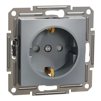 Schneider Asfora EPH2900262 csatlakozóaljzat acél
