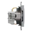 Schneider Asfora EPH2900262 csatlakozóaljzat acél