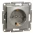 Schneider Electric Asfora EPH2900269 földelt csatlakozóaljzat (dugalj), gyermekvédelemmel, 2P+F, bronz burkolattal. keret nélkül, süllyesztett, 16A 250V ( EPH2900269 ).