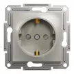 Schneider Electric Asfora EPH2900269 földelt csatlakozóaljzat (dugalj), gyermekvédelemmel, 2P+F, bronz burkolattal. keret nélkül, süllyesztett, 16A 250V ( EPH2900269 ).