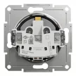 Schneider Electric Asfora EPH2900271 földelt csatlakozóaljzat (dugalj), gyermekvédelemmel, 2P+F, antracit burkolattal. keret nélkül, süllyesztett, 16A 250V ( EPH2900271 ).