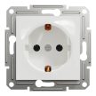 Schneider Electric Asfora EPH2970121 földelt csatlakozóaljzat (dugalj), 2P+F, fehér burkolattal, keret nélkül, süllyesztett, 16A 250V ( EPH2970121 ).
