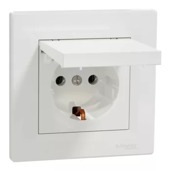 Schneider Asfora EPH3100121 csatlakozóaljzat fehér
