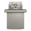 Schneider Electric Asfora EPH3100369 vízmentes földelt csatlakozóaljzat (dugalj), gyermekvédelemmel, csapófedéllel, 2P+F, bronz burkolattal, kerettel, IP44, süllyesztett, 16A 250V ( EPH3100369 ).