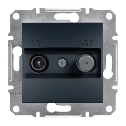Schneider Asfora EPH3400171 TV/SAT aljzat antracit
