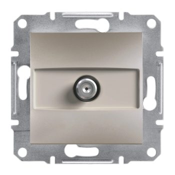   Schneider Electric Asfora EPH3700169 végzáró SAT csatlakozóaljzat 1 dB, bronz burkolattal. keret nélkül, süllyesztett ( EPH3700169 ).