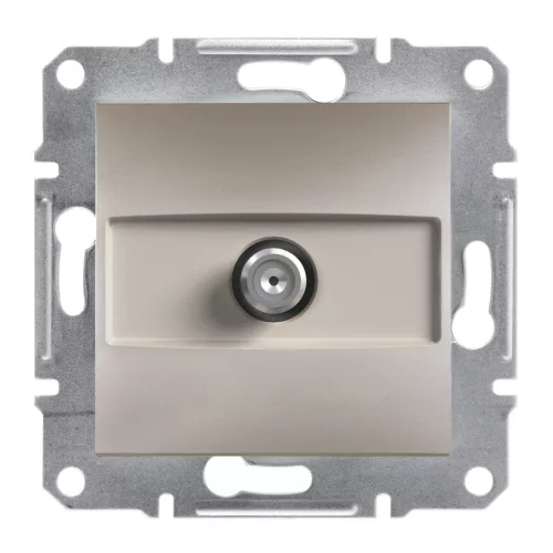 Schneider Electric Asfora EPH3700169 végzáró SAT csatlakozóaljzat 1 dB, bronz burkolattal. keret nélkül, süllyesztett ( EPH3700169 ).