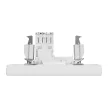 Schneider Electric Asfora EPH4300121 Informatikai csatlakozóaljzat 1xRJ45, Cat5e UTP, fehér burkolattal, kerettel ( EPH4300121 ).