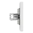 Schneider Electric Asfora EPH4300121 Informatikai csatlakozóaljzat 1xRJ45, Cat5e UTP, fehér burkolattal, kerettel ( EPH4300121 ).