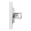 Schneider Electric Asfora EPH4300121 Informatikai csatlakozóaljzat 1xRJ45, Cat5e UTP, fehér burkolattal, kerettel ( EPH4300121 ).
