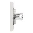 Schneider Electric Asfora EPH4300123 Informatikai csatlakozóaljzat 1xRJ45, Cat5e UTP, bézs burkolattal, kerettel ( EPH4300123 ).